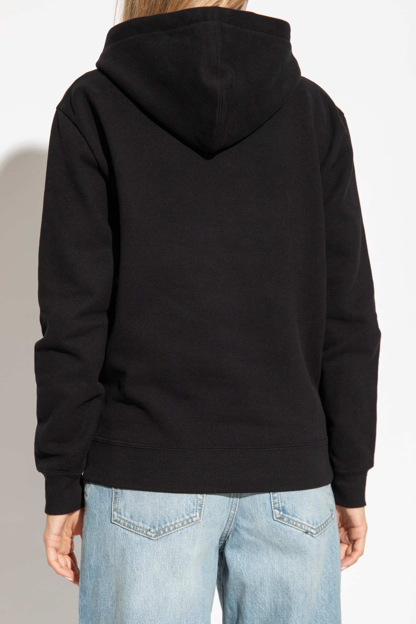 SAINT LAURENT PARIS｜HOODIES/SWEATS (757073 Y36SW 1000) Saint Laurent Hoodie with logo | Women's Clothing | Vitkac